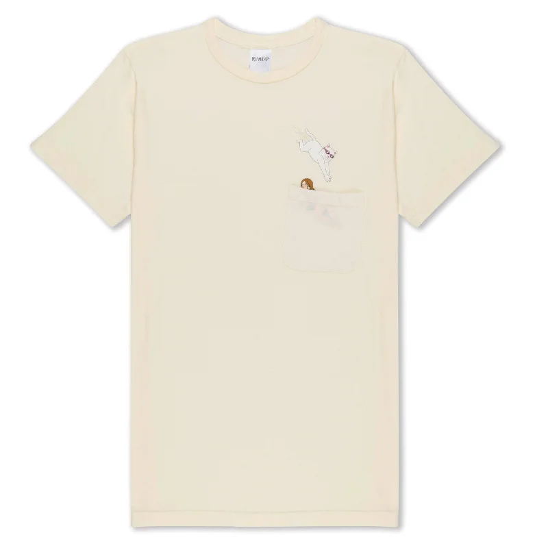 Jumpin In Pocket Tee (Natural)