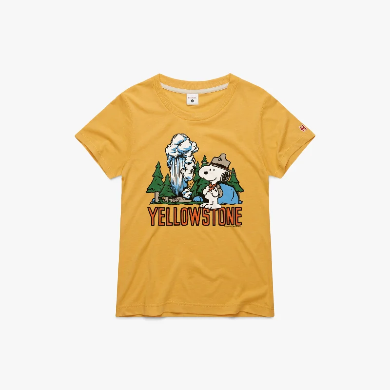 Women's Peanuts Snoopy x Yellowstone National Park