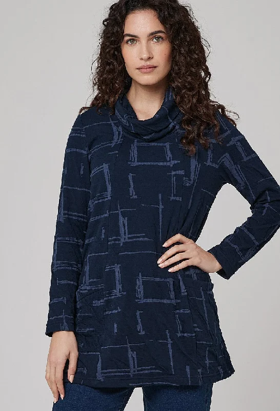 Suri Tunic - Blue Print