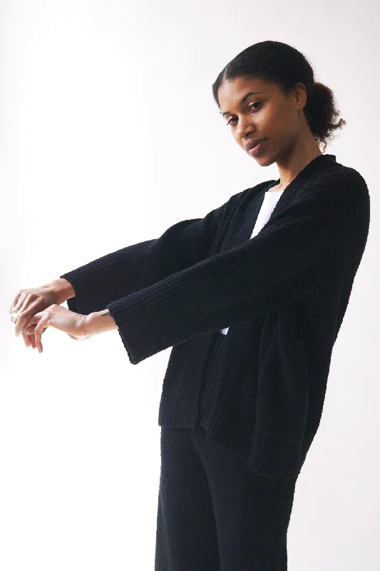 M.PATMOS Leyali Cardigan - Black