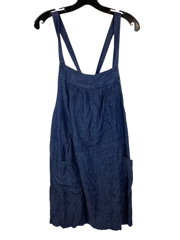 Overalls By Natural Life In Blue Denim, Size: L