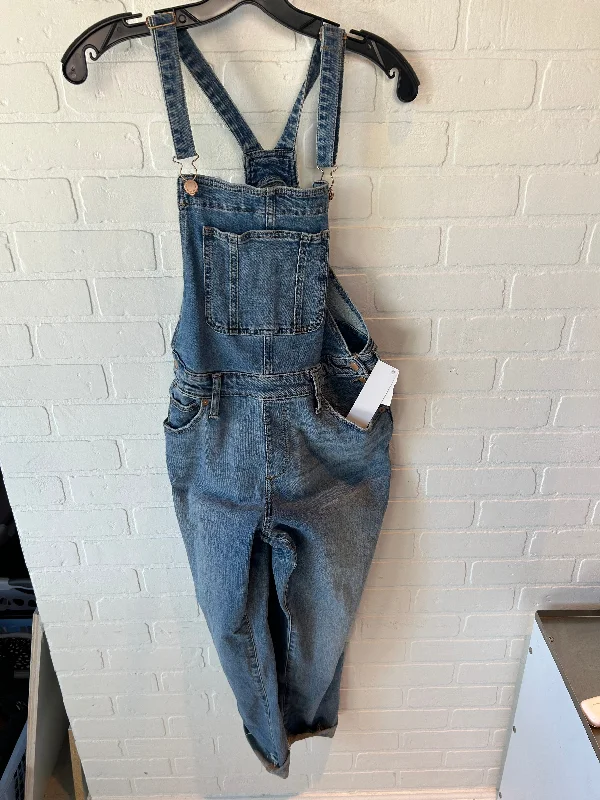 Overalls By Universal Thread In Blue Denim, Size: M