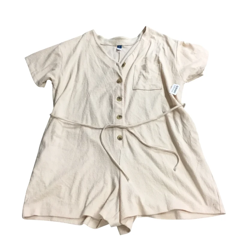 Romper By Old Navy In Peach, Size: Xl