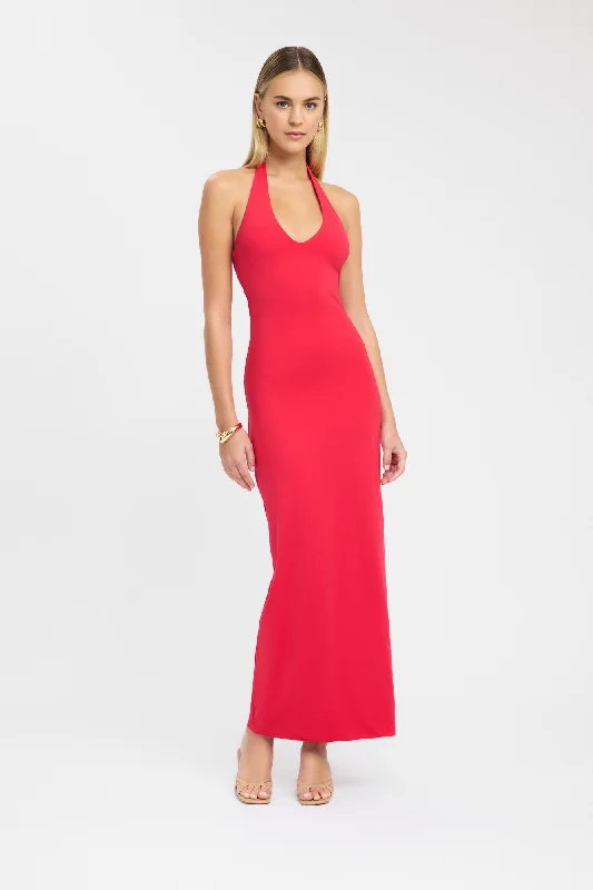 Stella Halter Maxi Dress