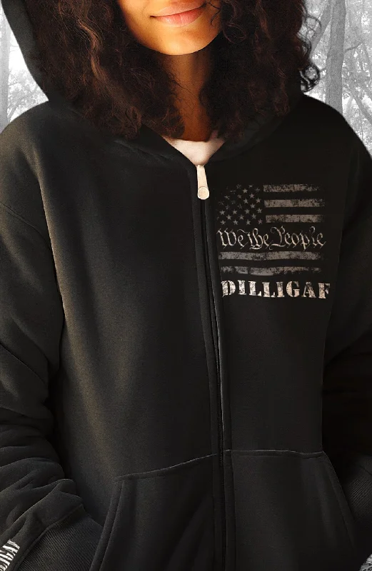 We the People Zip Up Hoody