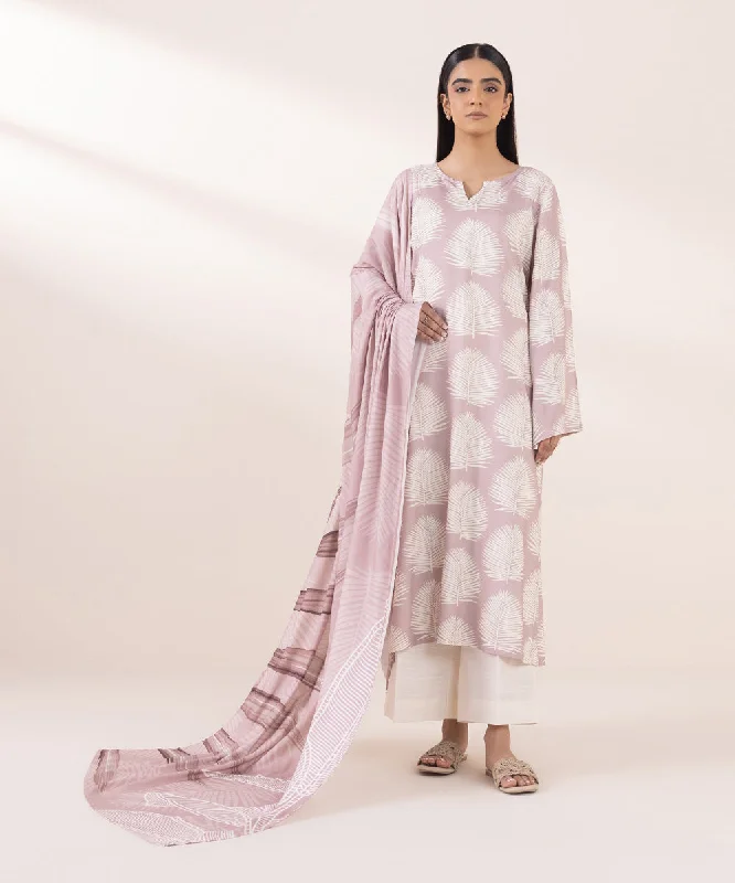 Printed Linen Dupatta