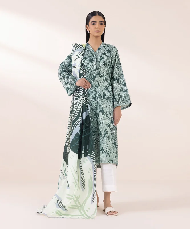 Printed Khaddar Dupatta