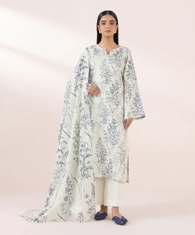 Printed Khaddar Dupatta