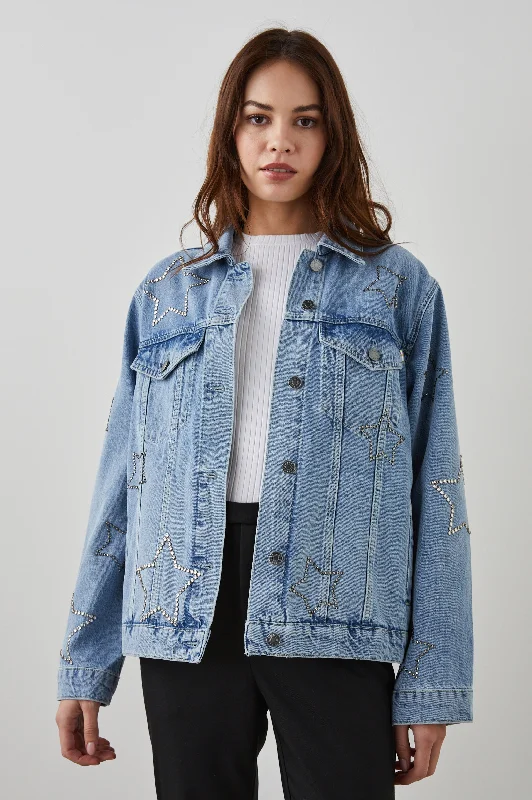 GROVE BOYFRIEND TRUCKER JACKET - SUPERNOVA