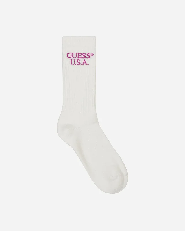 Evan Socks White