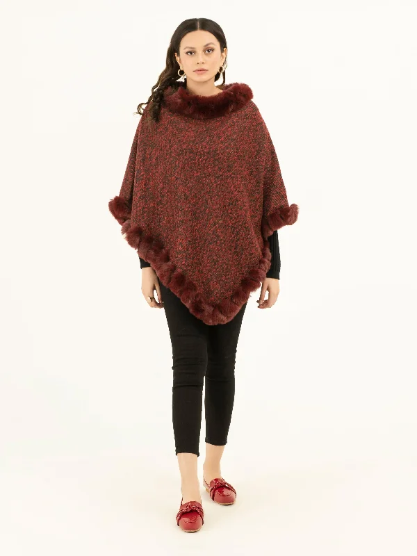 Two Tone Poncho