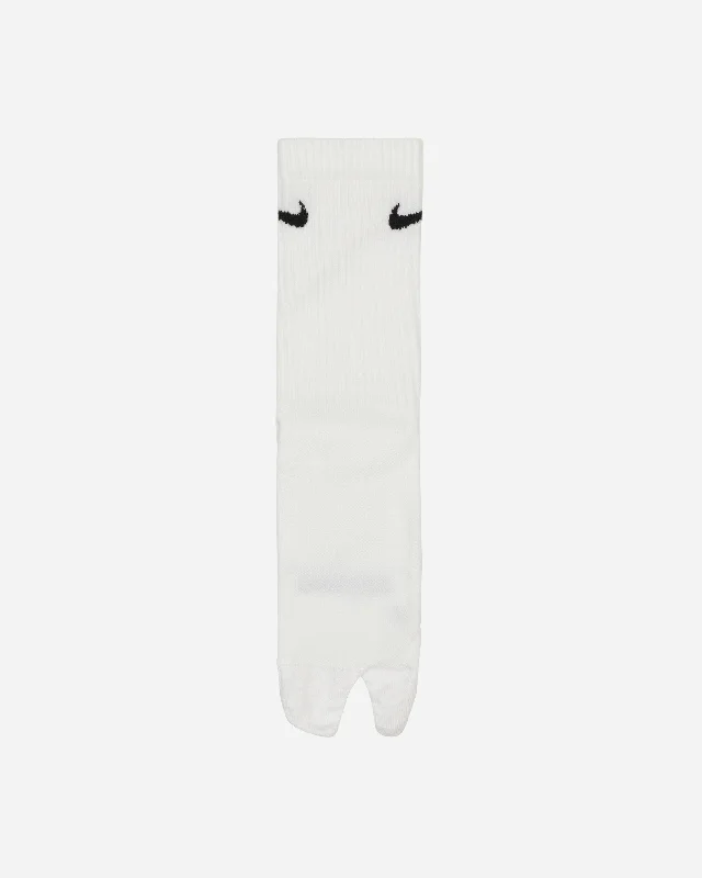 Everyday Plus Lightweight Crew Split-Toe Socks White