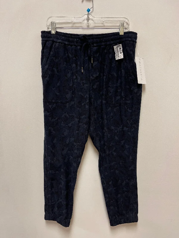 Athletic Pants By Athleta In Navy, Size: 12p