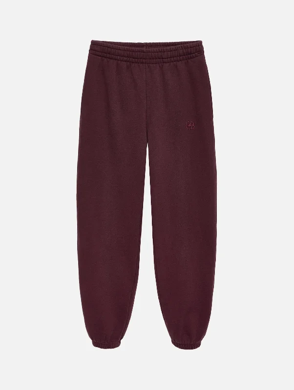 Karter Jogger in Dark Burgundy