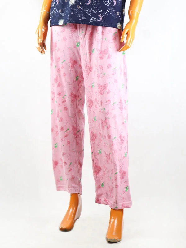 Ladies Casual Trouser Design Light Pink