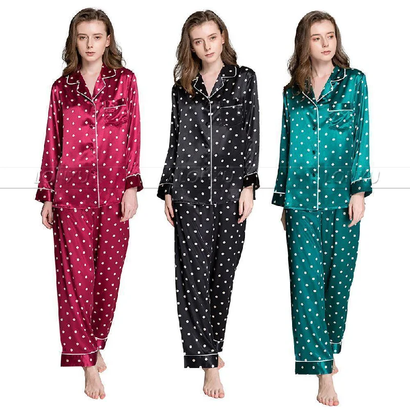 Sleepwear-Women's Polka Dots Pajama