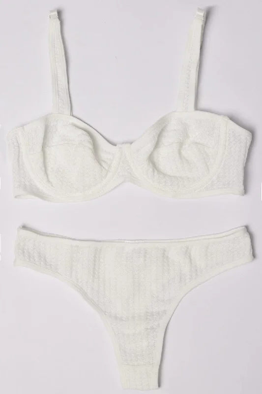 White Lingerie Set