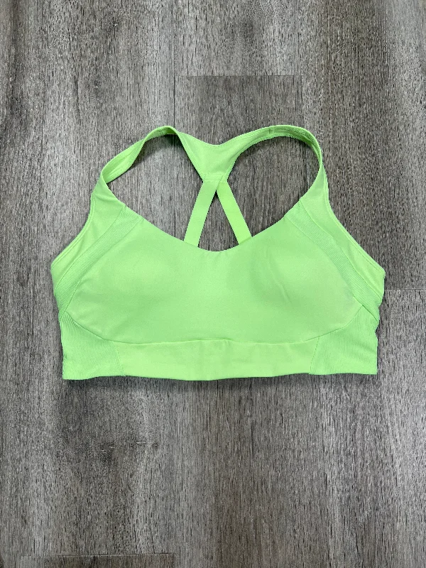 Athletic Bra By Avia In Green, Size: Xl