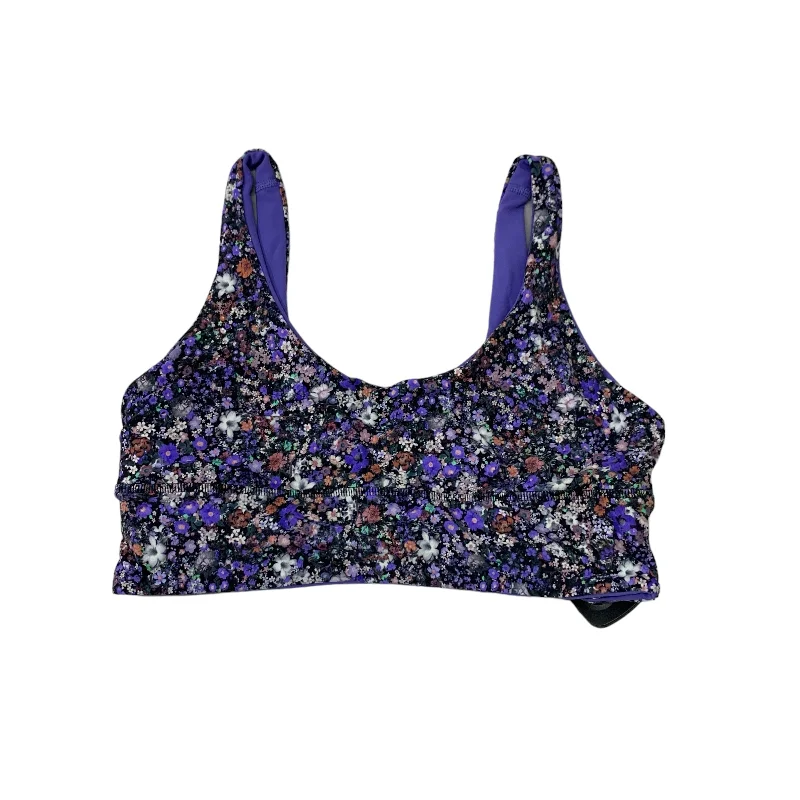 Athletic Bra By Lululemon In Purple, Size: M