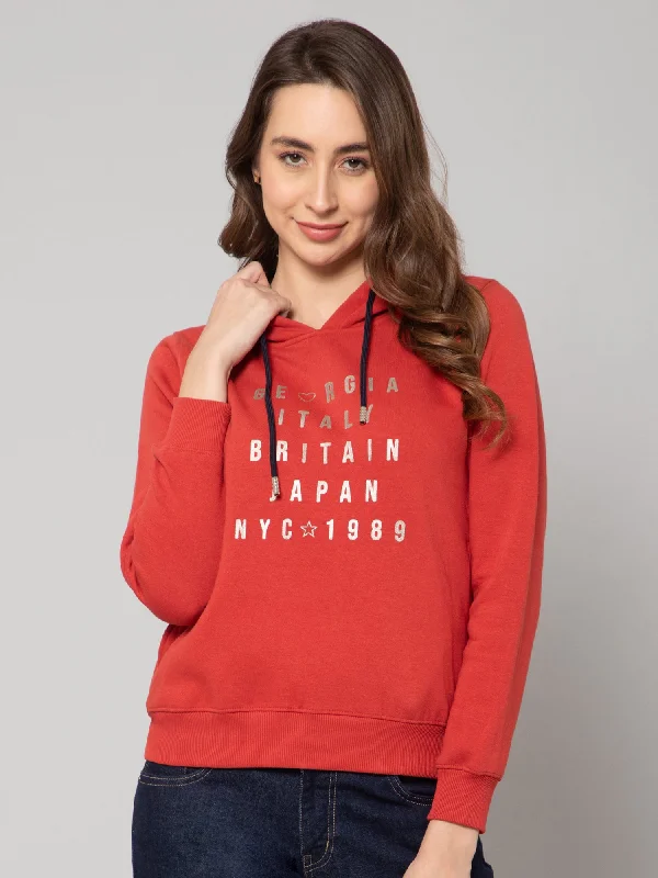 Women Rust Sweatshirts