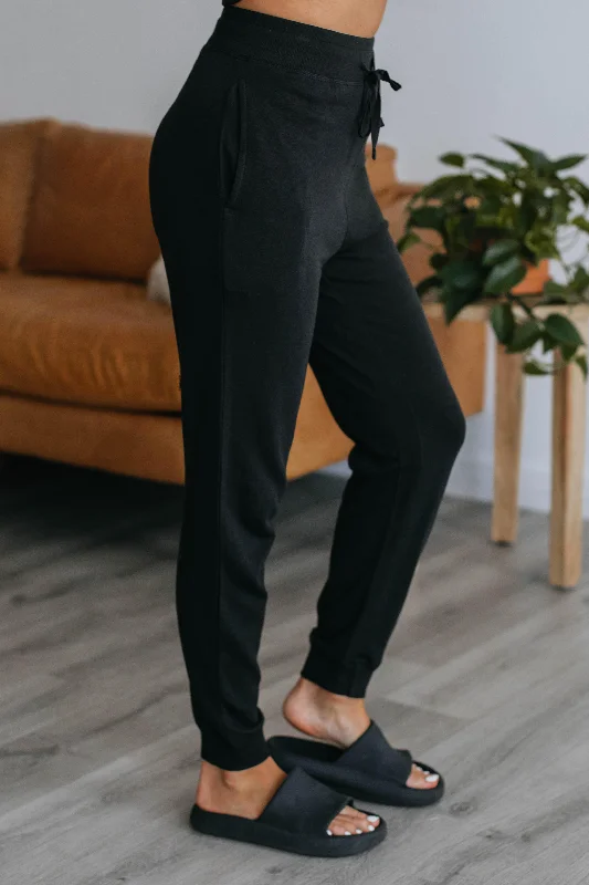 Merritt Lounge Joggers - Black