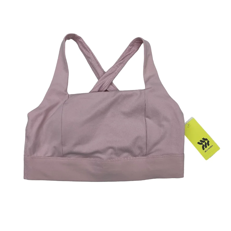 PINK ATHLETIC BRA by ALL IN MOTION Size:M